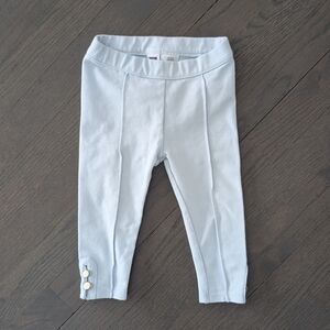 Janie and Jack Baby Girl Pants - Blue 12-18 Months